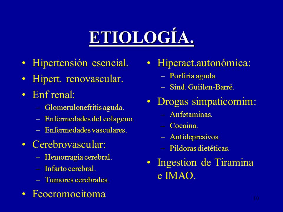 Pachypleurite etiología de la hipertensión